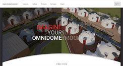 Desktop Screenshot of omnidomehouse.com