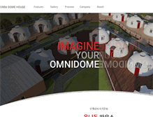 Tablet Screenshot of omnidomehouse.com